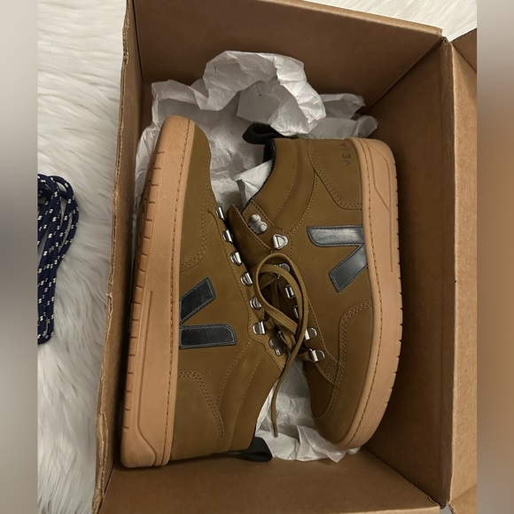 Veja Nubuck Tent Black Women’s sneakers Size 7 (38) - Brand New - Picture 11 of 13